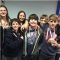 Big medal haul for Dawlish octopush juniors